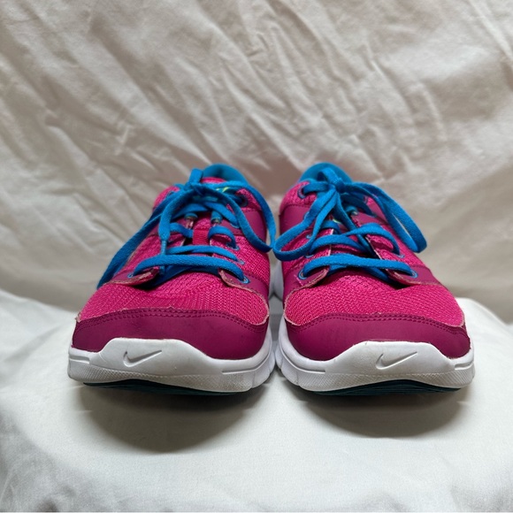 Nike Flex Experience Pink and Blue Tennis Shoes Size 9 - Picture 5 of 10